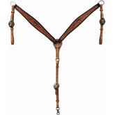 Sunflower Colection Breastcollar Braided Border